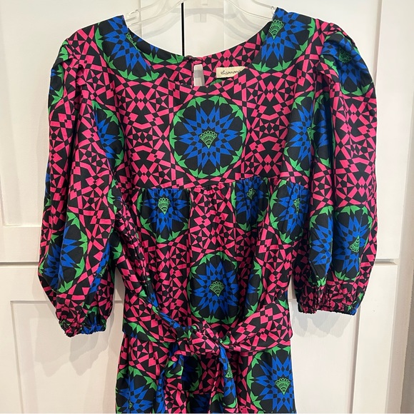 Elisamama Simi Dress Pop over Geometric print Size 2XL - Picture 4 of 15